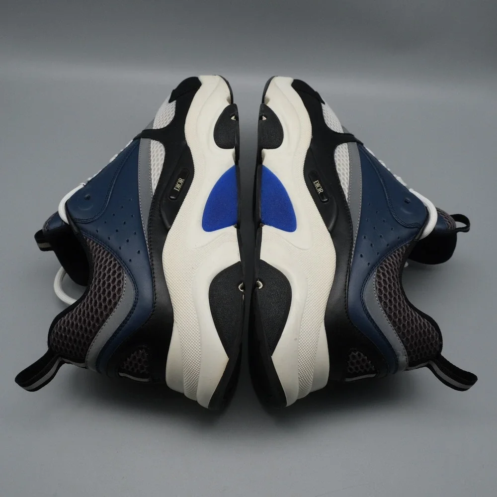 Dior B22 Sneakers Mens Size 44 Blue White Black 3SN231YUL-H569 - Picture 4 of 12